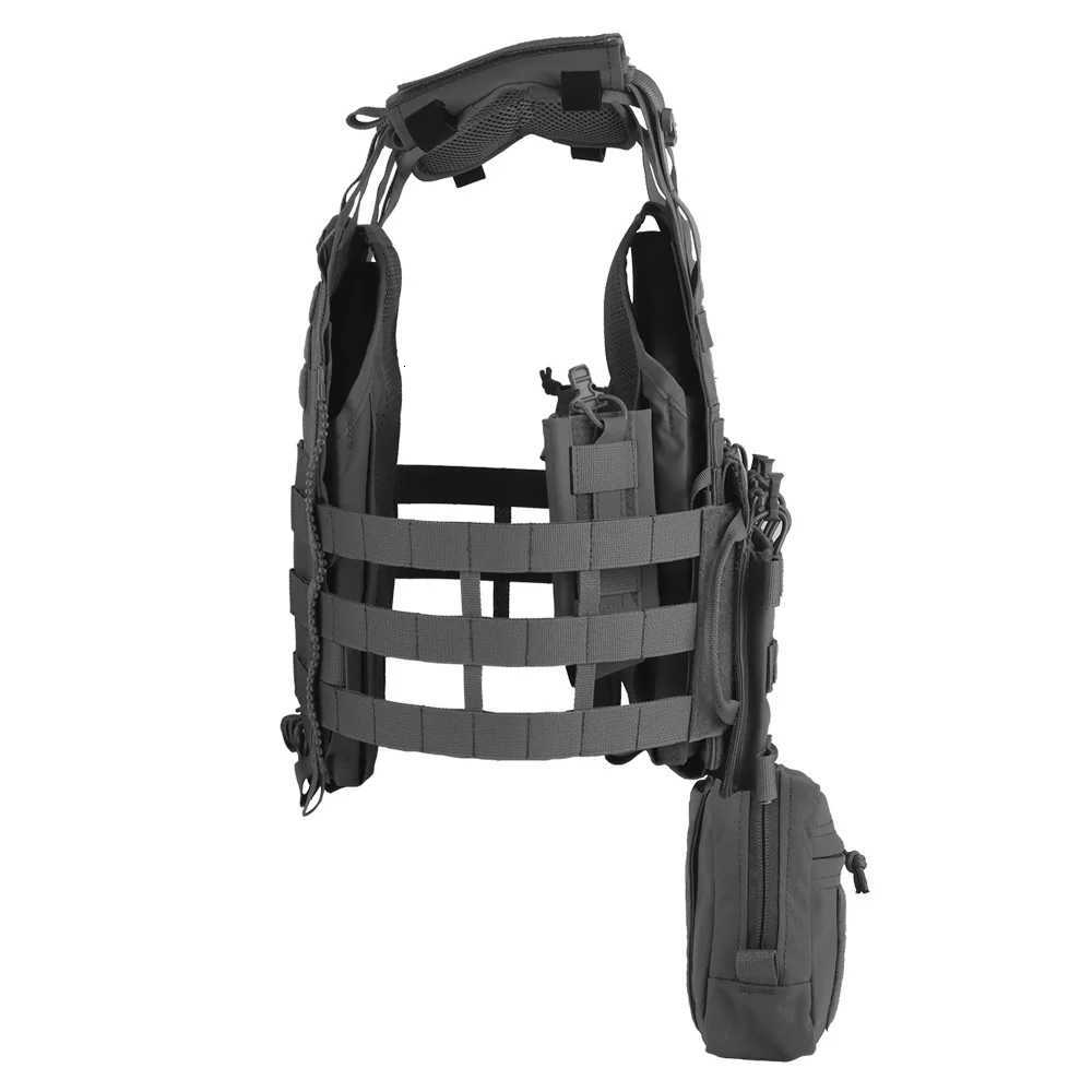 Tactics Equipment APPAREL R Series JPCR 3.0 Assault Plate Carrier Vest Set with Triple Magazine Holster Radio Pouch Drop Pouch Z250728