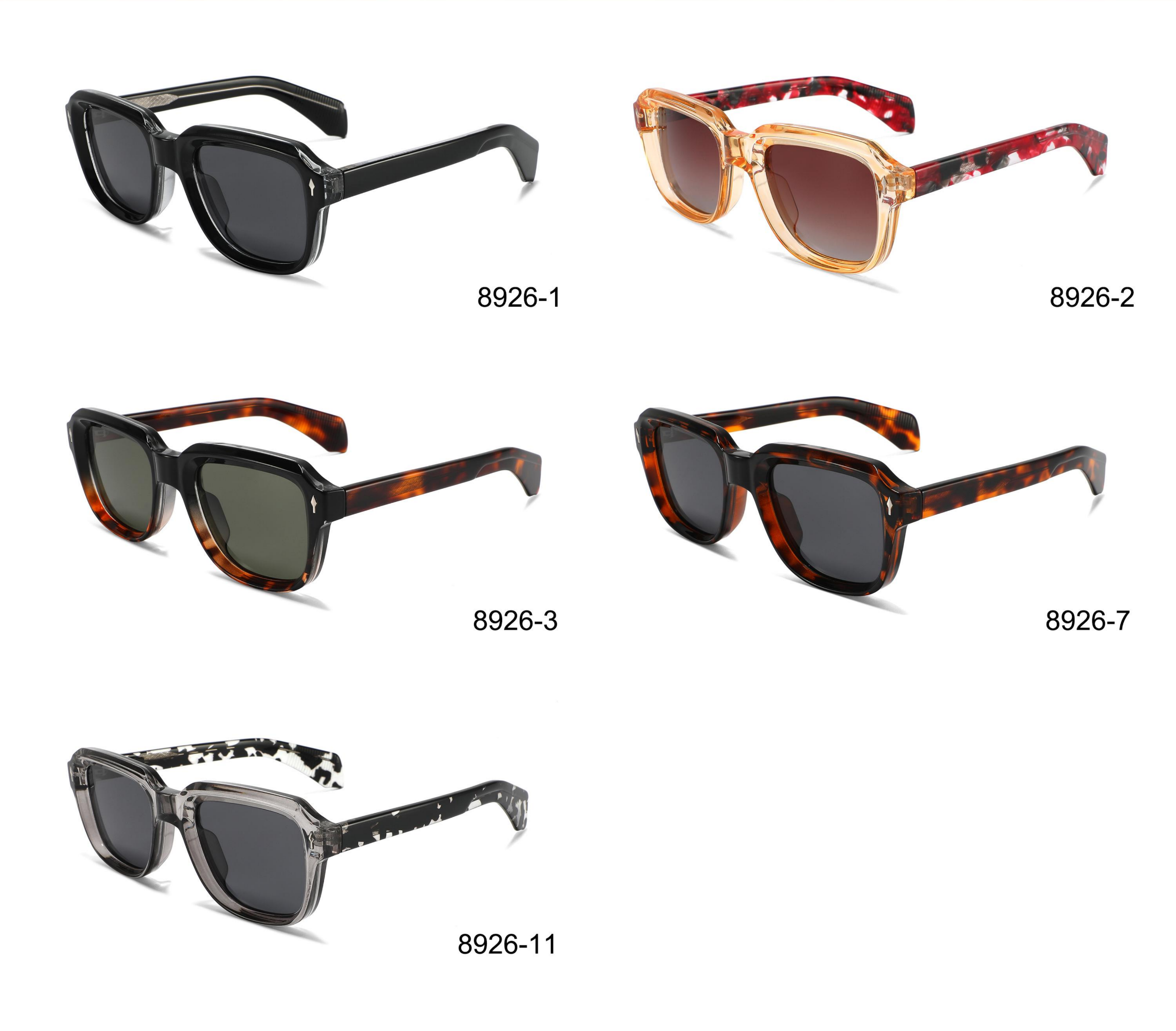 Luxury sunglasses designer glasses for women saratch resistent polarized full frame perfect in travel daily wear casual design popular in fasion trend