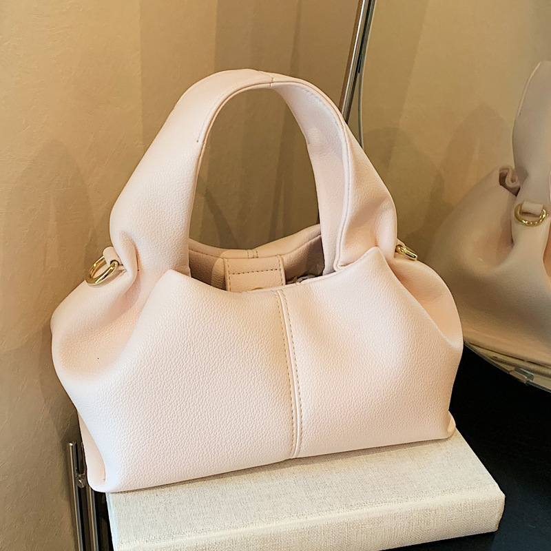 DHAL Cloud 2025 Spring New Trendy Handheld Lunch Box French Style Single Shoulder Crossbody Women's Bag