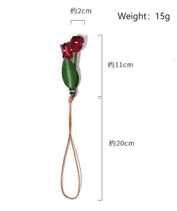 New Stylish Rose Keychain - Ins Floral Decor for Bags, Purse, Gifts, Romantic & Cute Accessories (4 Colors)