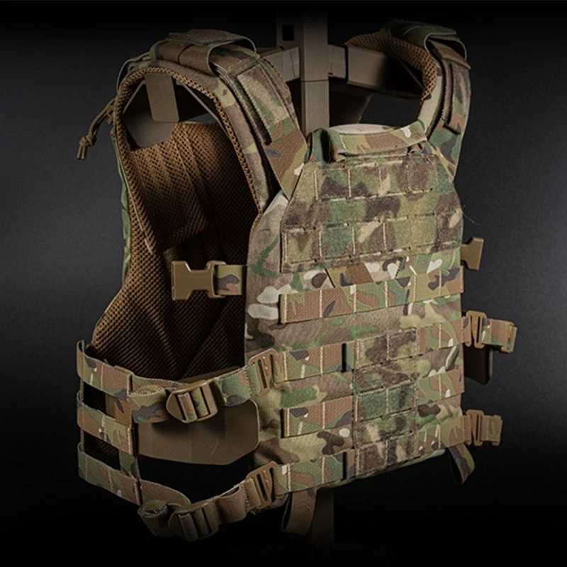 K19 Full-Size Hunting Vest Plate Carrier Fit for 80-110 cm MOLLE Quick Release Fast Adjust Cummerbund Chest Rig Z250728