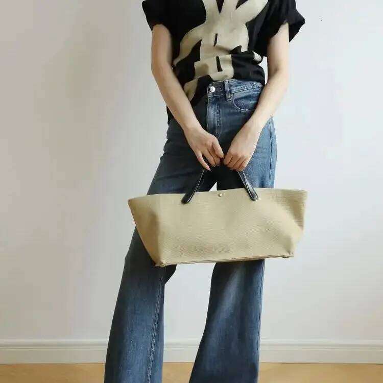 Women's Bags Designer Women's Bags Designer Women's Canvas Leater Totes Handbag Commuting Soulder Crossbody Armpit Bag Leisure Versatil