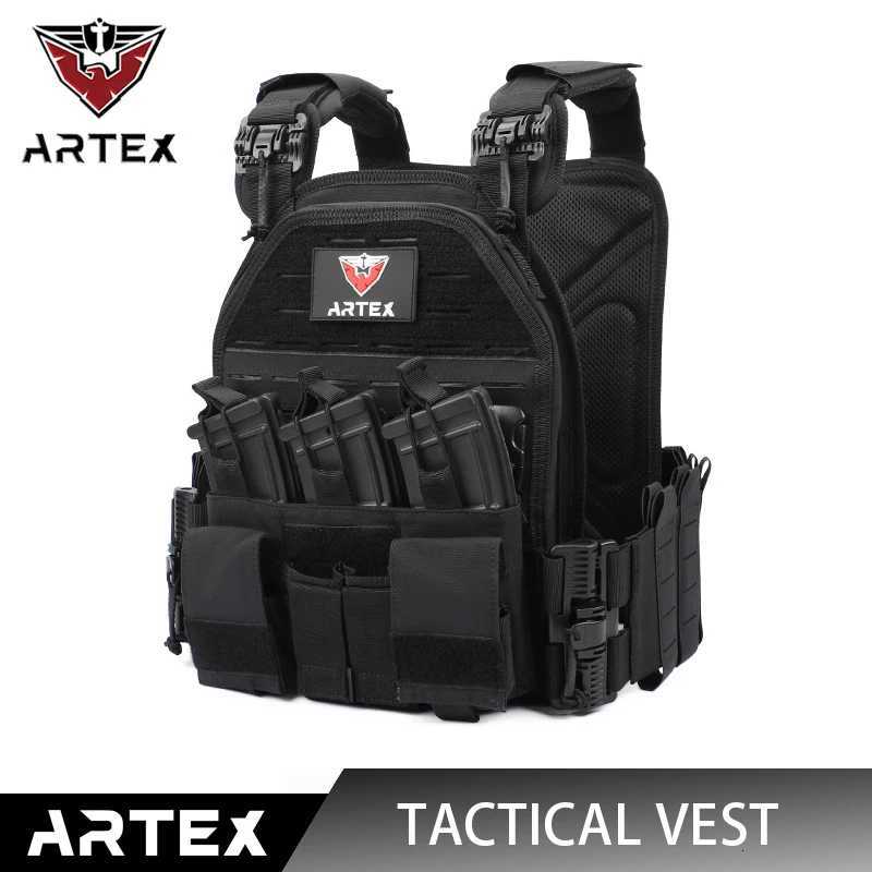 Artex Modular Plugboard High-Strength Wear-Resistant Waterproof Nylon Outdoor Hunting Versatile Tactical Vest Z250728