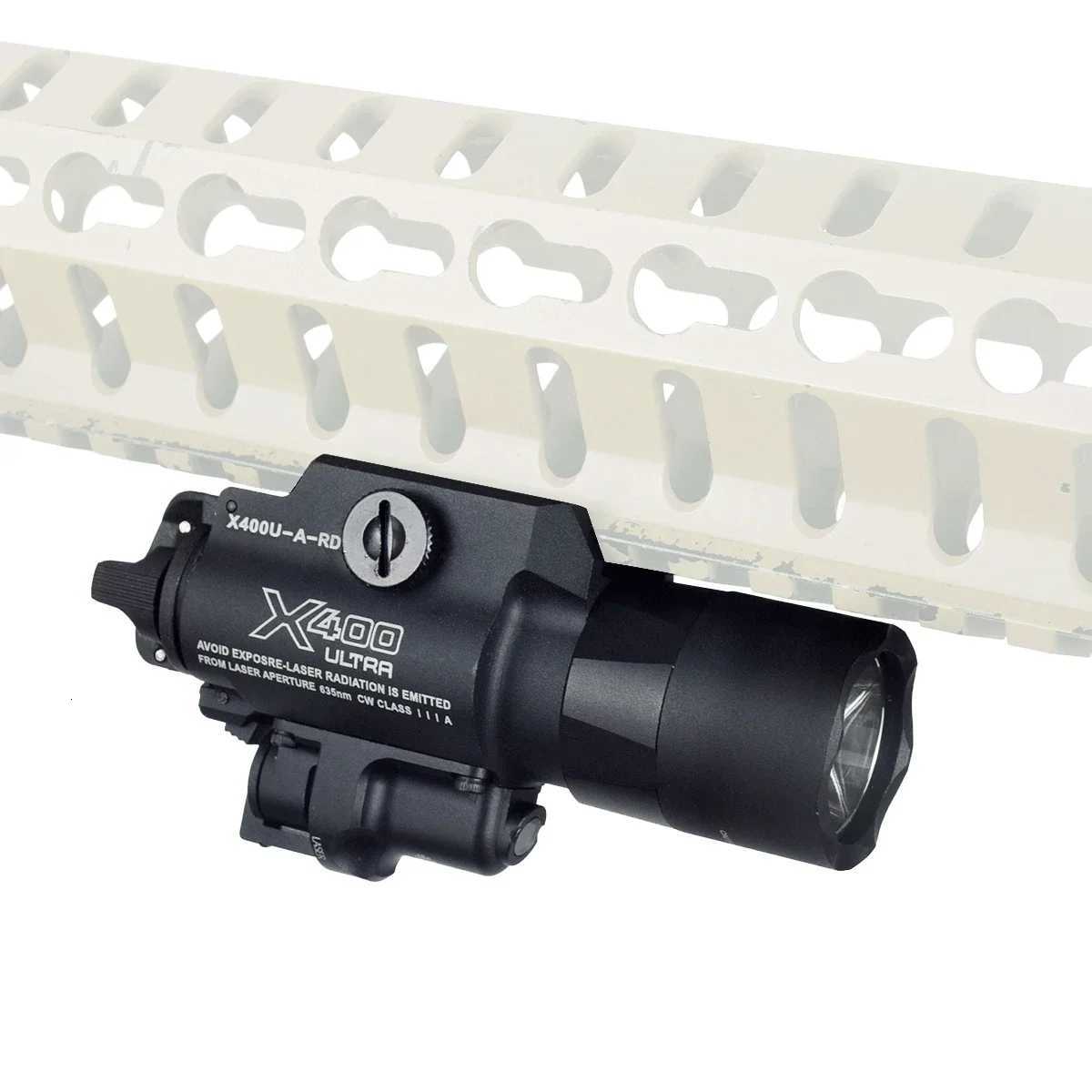 Tactical X300 X400 Series Weapon Gun Light With Upgrade Remote Dual Function Switch X300V X400V IR Flashlight R250728