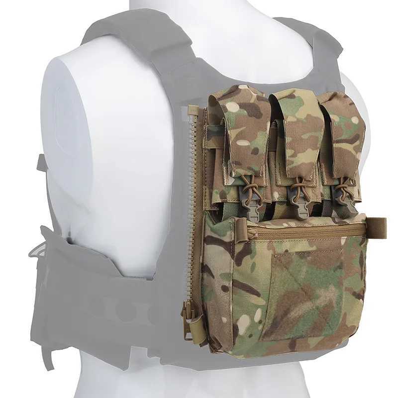 Assault Adapt Banger Panel Zip On Rear Pack Tactical Vest FCPC V5 Plate Carrier AccESSories Bag GP Pouch Multitools POCket Z250728