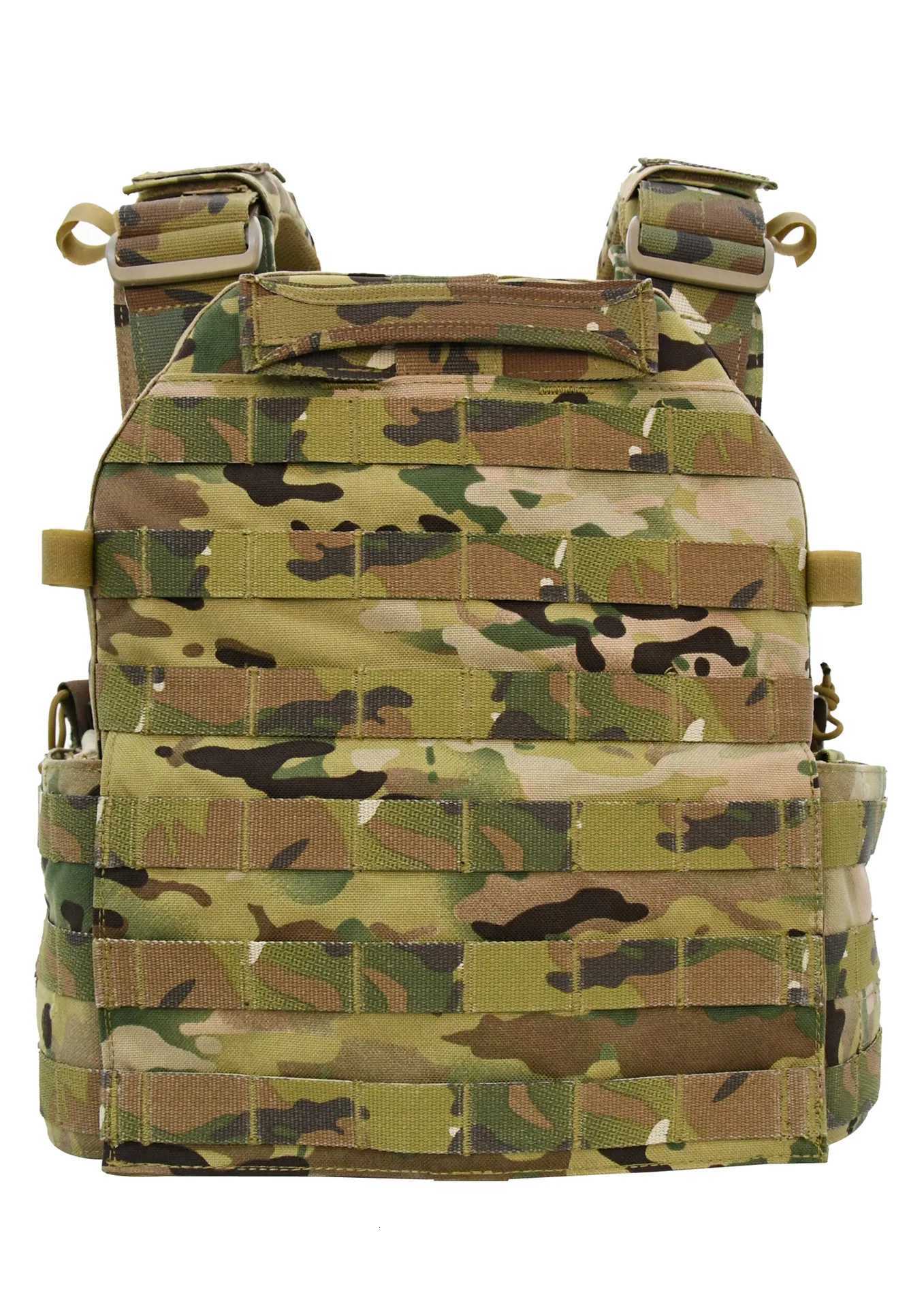 1000D Nylon Fabric Quick Releaseable 6094K Tactical Vest with Triple Magazine Pouch Z250728