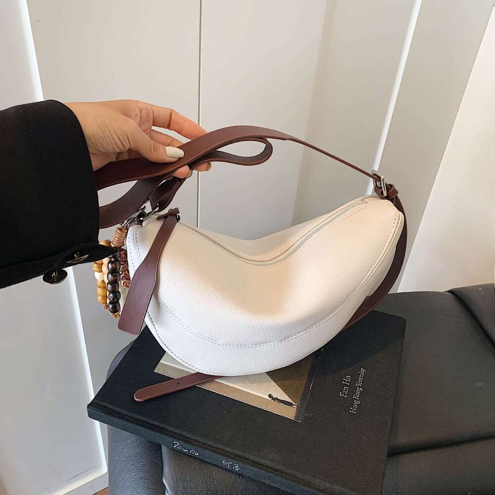 Fashionable High-End Dumpling Korean Style Design Bags Simple Shoulder Niche Underarm Crossbody Women's Bag