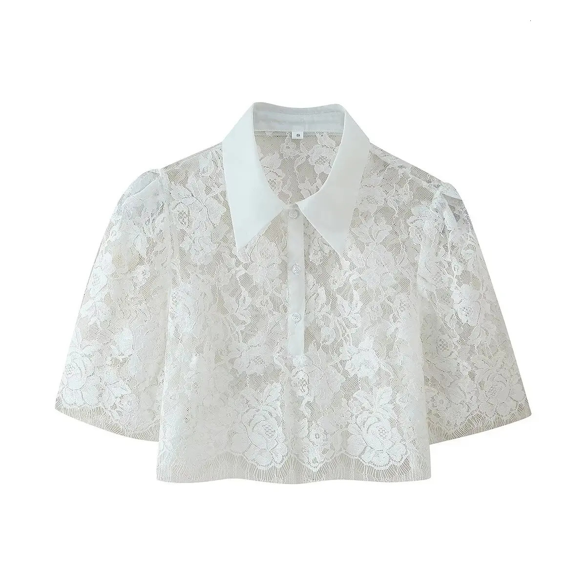 Summer Womens Lace Collar Shirt Top With Bow Tie Skirt Two Piece Fashion Casual Dress 250729