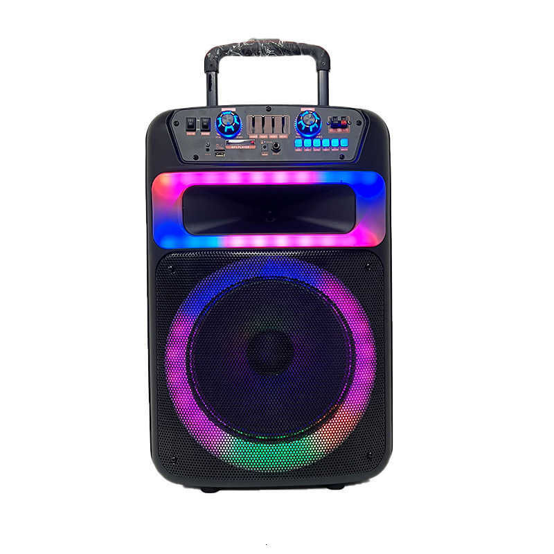 12-inch speaker with retractable arm, portable Bluetooth subwoofer speaker, outdoor high-power stage amplifier for outdoor use X241207