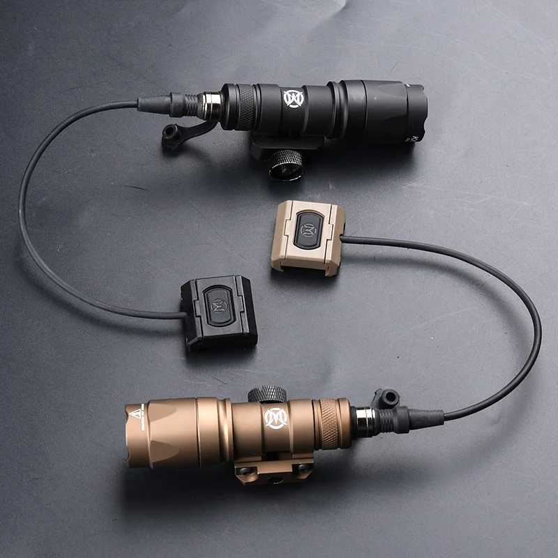 Vadsn Tactical M300A M300 Flashlight Modbutton Switch Set Scout Light For 20mm Picatinny Rail Weapon Light Hunting Rifle XJ250728