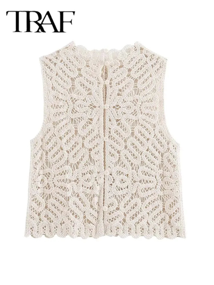 Fashion Crochet Knitted Midi Skirt Sets for Women 2 Pieces Elegant Crop Top Womens Suit Piece Outfit 250729