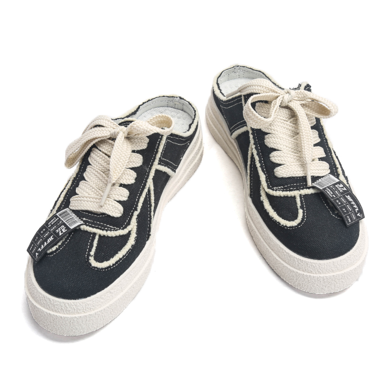 Jifffly Women's Canvas Slip-On Shoes - Summer Style Flat Sneakers with Small Bag