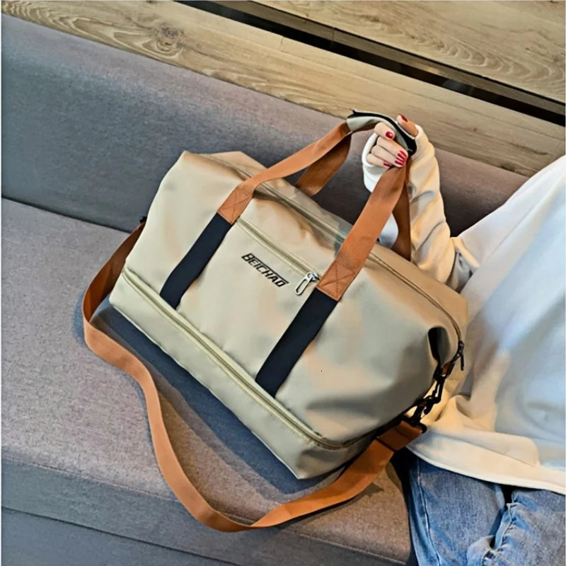 Fitness bag Short distance luggage portable travel bag Shoulder chest bag Handbag Waterproof carry-on weekend bag 250729