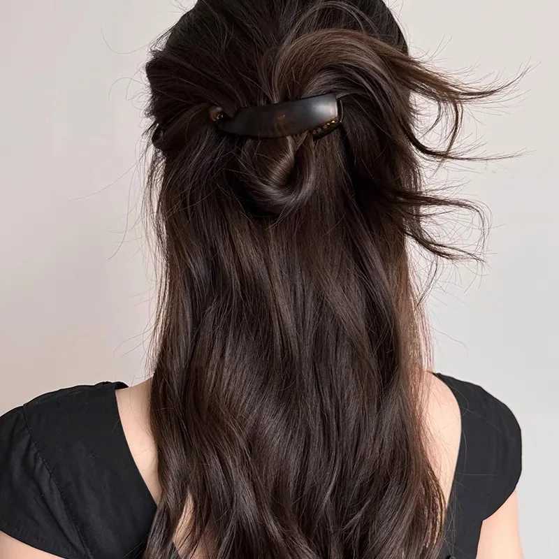 Frosted High Ponytail Banana Hair Clips Women Barrettes Hair Claws Hairpins Fixed Artifacts Ponytail Buckle Clip Headwear Z250729