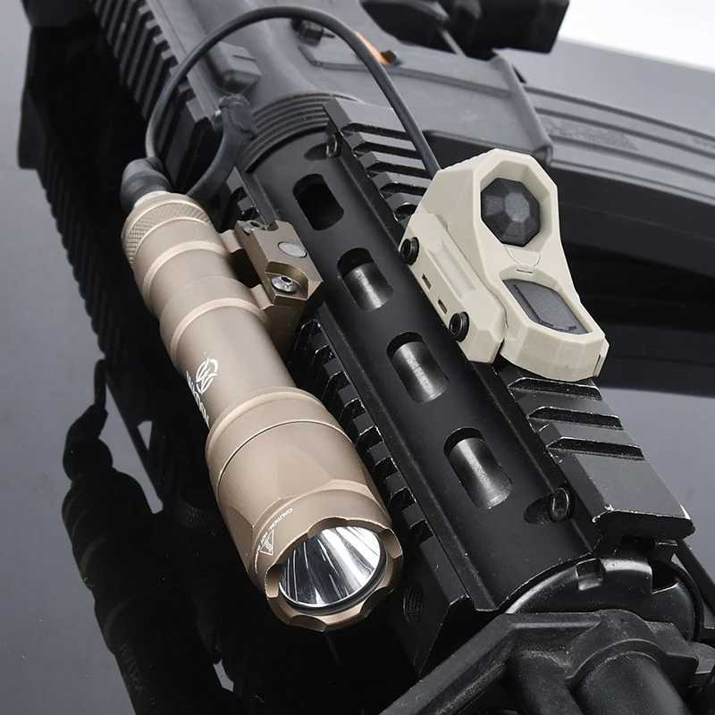 WADSN M600 M600C Tactical Flashlight Airsoft Hunting Aisoft Weapon Scout Light Axon Dual Function Switch Picatinny Rail XJ250728