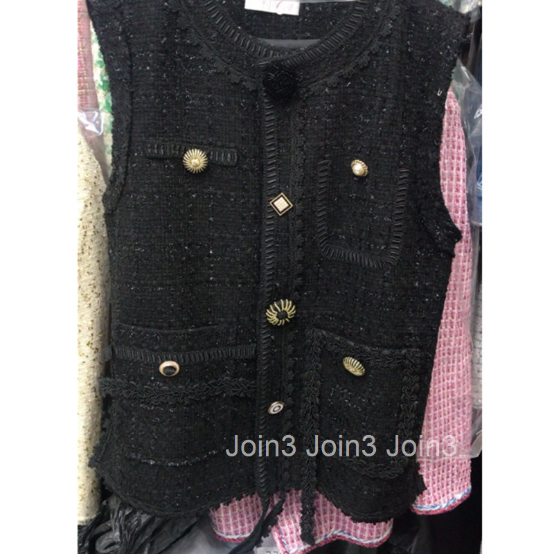 High Street Girls Wear Spring Summer and Autumn Fragrant Milk Vest Coat Womens Fried Street Vest Hot List Man Collection