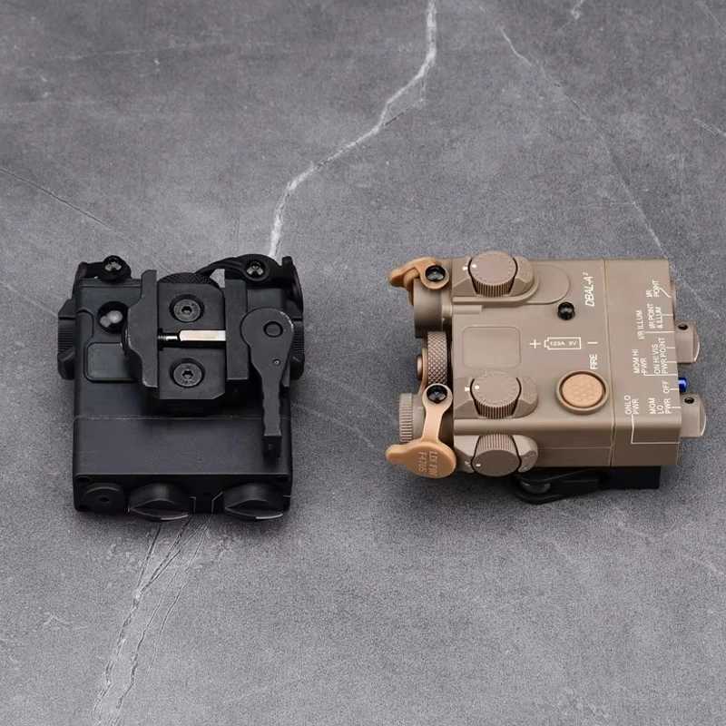 Tactical DBAL-A2 Mini Red Green Dot Aiming Hunting DBAL PEQ Sight Airsoft Light without White Light M300A M600C PEQ15 DBAL-A2 XJ250728