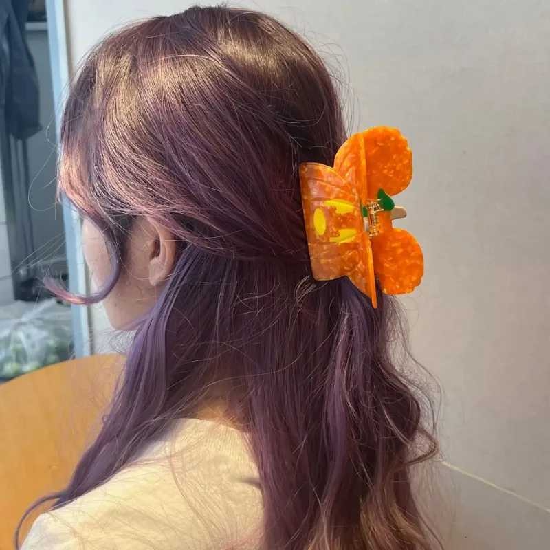 New The Witchs Favorite Hair Claw Halloween Creative Design Acetate Hair Claw Clips Hair Accessories for Women Girls Z250729