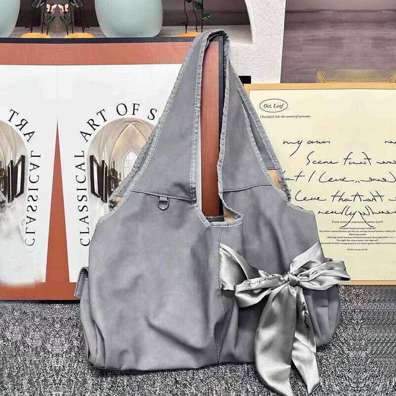 Women's Bags Designer Women's Bags Designer Japan Style Tote Bags For Women Designer Handbags Purses New In PU Bow Large Capacity Casual Sof