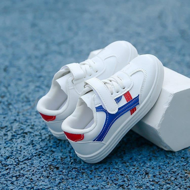 New Fashion Children's Shoes Pu Leather Kids Casual Sports Shoes Littlesprouts Boys and Girls Walking School Running Sneaker Shoes Size US9C-US4Y