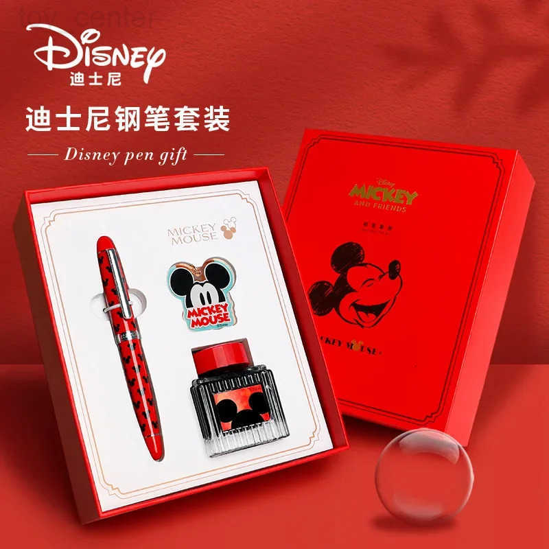 Disney Fountain Pen Gift Box Set Birthday Gift for Elementary School Students Valentines Day Gift High-end Stationery Gift W250729