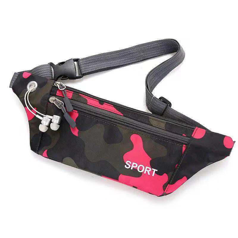 Designer Bag Luxury Camouflage Waist Bag Outdoor Sports Waist Bag Running Bag Fitness Waist Bag Close Fitting Ultra Light Phone Bag Free Shipping