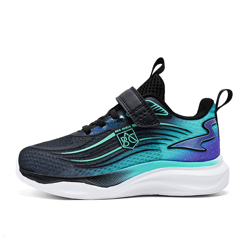 Girls' 2025 Autumn New Mesh Boys' Breathable Children's Sports for Older Kids Shock Absorption Special Running Shoes