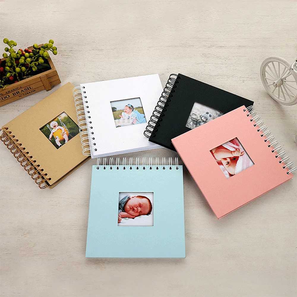 Scrapbook Photo Album Memory Book Paper for Travel Wedding Anniversary Christmas Gifts Baby Shower Memories Z250729