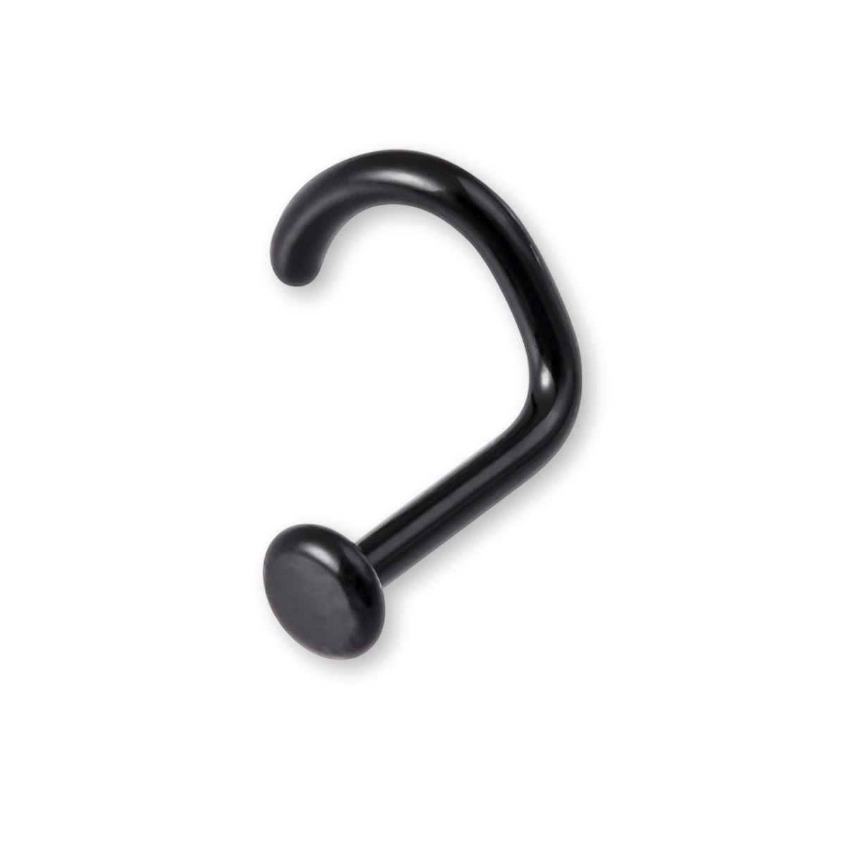 Glass 5-character pole eyebrow nail ear bone nail human body perforation wearing nourishing hole environmentally friendly anti allergic replacement pu