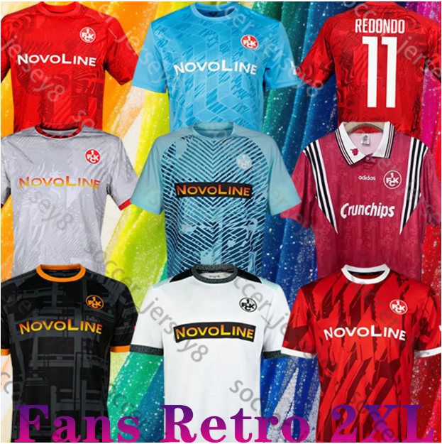 New 2025 2026 1. FC Kaiserslautern Soccer Jerseys Retro 1997 1998 REDONDO HANSLIK TACHIE ABIAMA RITTER RASCHL ACHE OPOKU ZIMMER MAUSE 24 25 26 Mens adult Football Shirt
