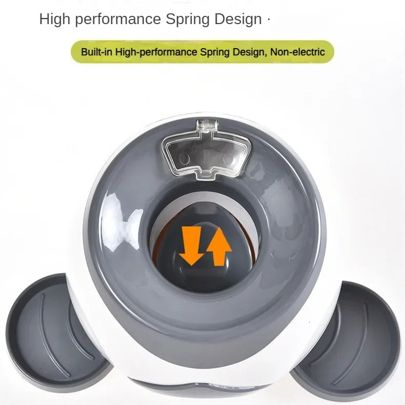 2 in 1 Dog Pet Interactive Toy Tennis Ball Launcher Automatic Throwing Training Reward Machine Fun Feeding Supplies 250729