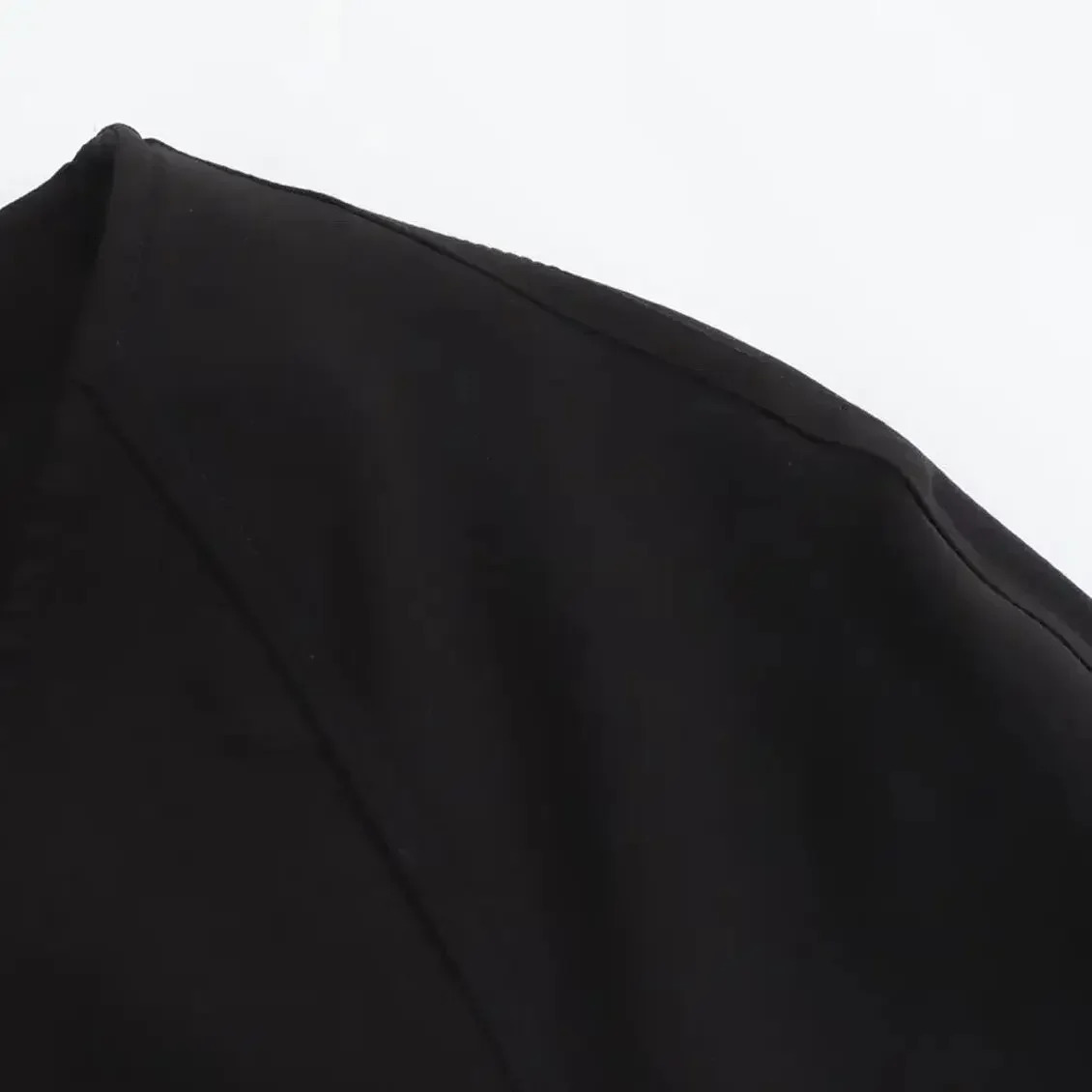 100% Cotton Shirt for Women Summer Loose Casual Streetwear Office Lady Style VNeck Shirt 250729