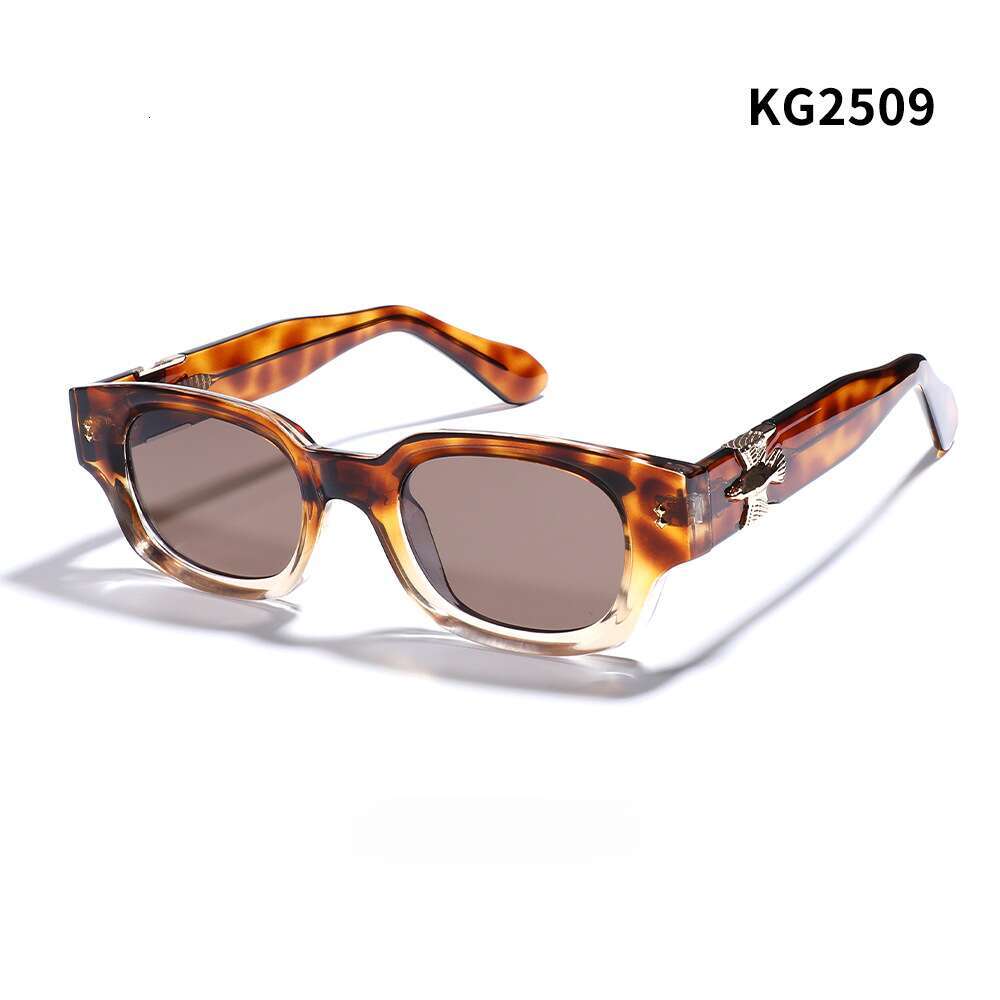 DHcollections New TR90 Polarized Sunglasses - UV400 Protection, Fashion Square Frame, Lightweight & Durable for Driving/Outdoor/Sports