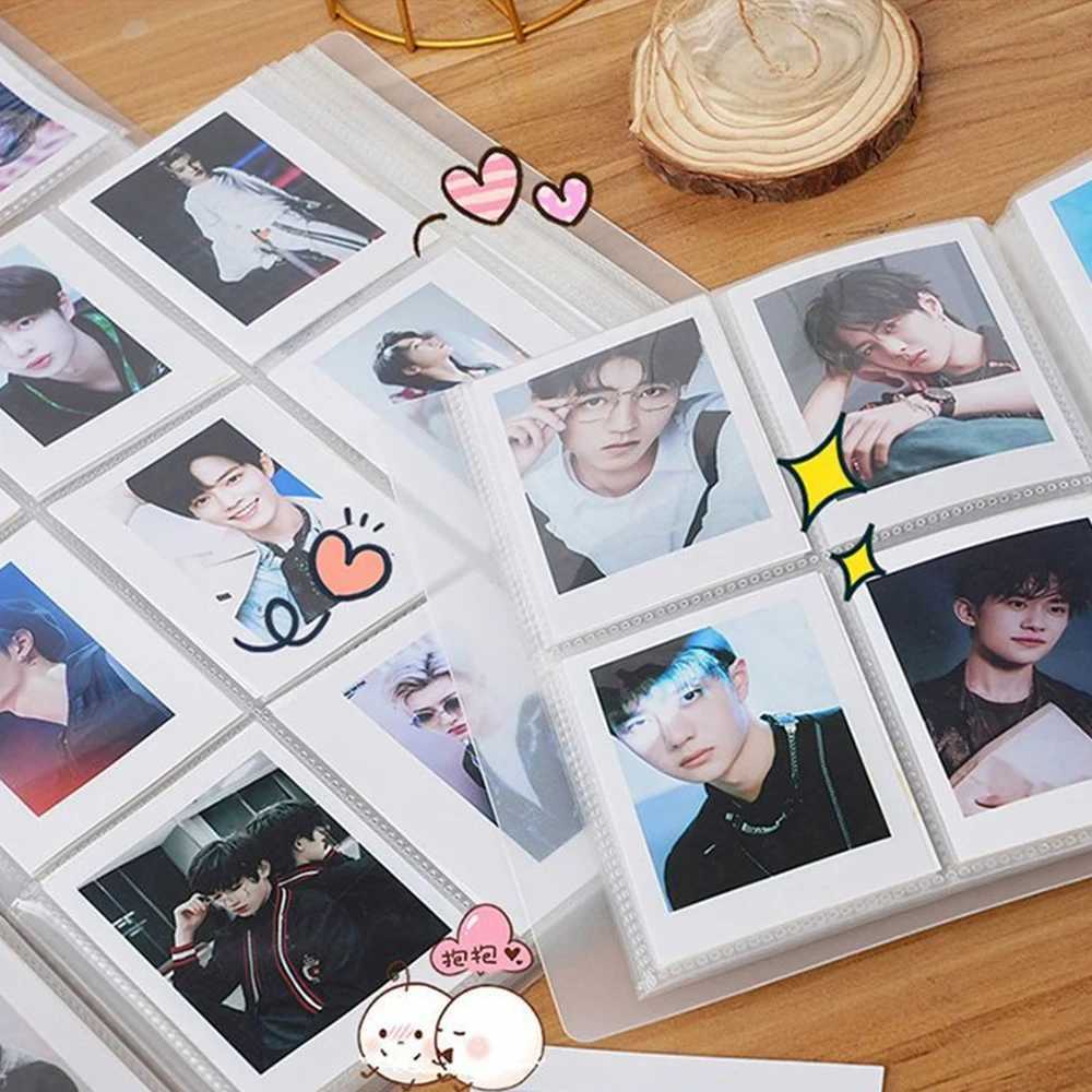 3/4/5/6 Inch PP Surface Photo Album Photocard Holder Sleeves Scrapbook Collect Book Album 10x15 Trading Card Binder Protector Z250729