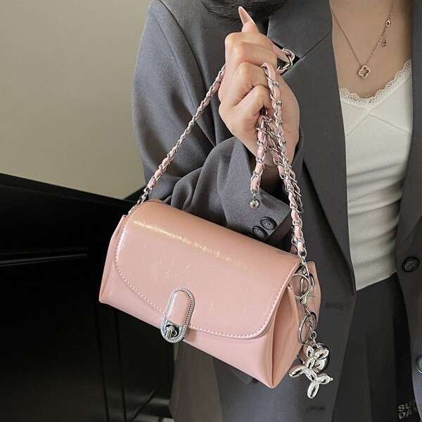 High-Quality Texture for Women 2025 New Fashion Versatile Chain Crossbody Summer Stylish Small Square Bag
