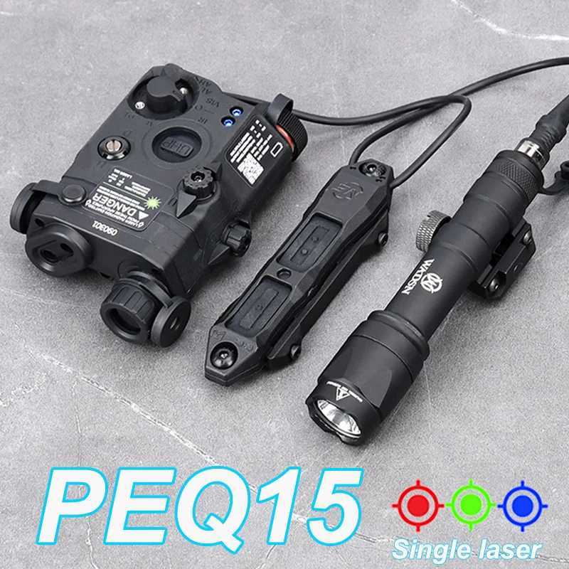 Vadsn La5 Peq Peq15 Red Green Blue Laser Indicator M300 Flashlight Scout Light Hunting Accessory Pressure Switch Airsoft XJ250728