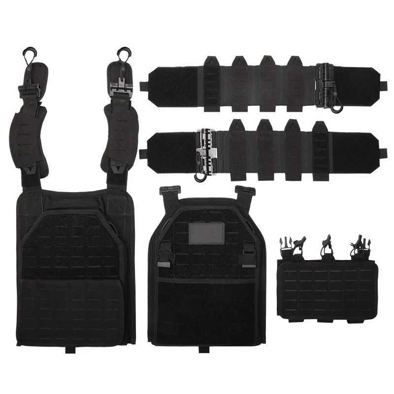 New Arrival Light Weight Quick Release Laser Cutting SWAT Combat 1000D Molle Chaleco Tactico Military Tactical Vest Z250728