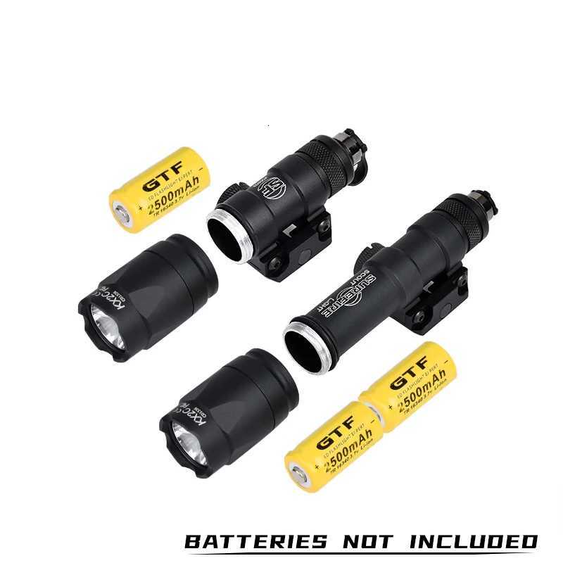 M300 M600 Flashlight With AXON Dual Function Remote Pressure Switch Fits 20mm Rail Hunting Tactical Airsoft Light MLOKXJ250728