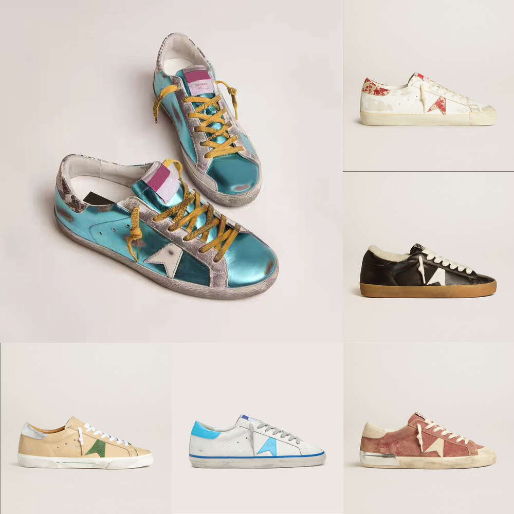 Casual Shoes Golden Designer Shoes Super Star Unisex Daily Outfit woman men 35-46 with box