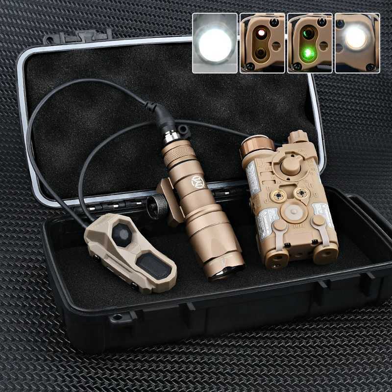 300A Flashlight AXON Dual Control Dual Plug Switch Tactical Hunting Airsoft Gear Accessories XJ250728