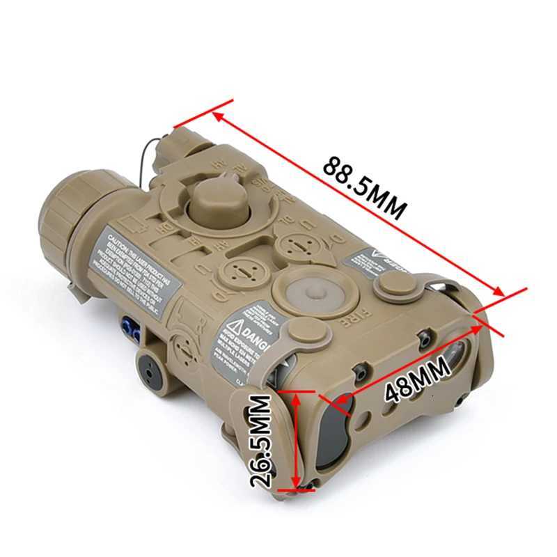 WADSN L3-NGAL Only White LED Light Strobe Version Flashlight Fits 20mm Rail AR15 Airsoft Accessories PEQ Hunting Weapon Scout XJ250728