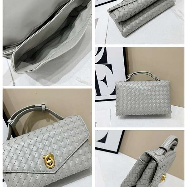 New Woven Envelope Briefcase Shoulder Handbag Crossbody Women's Bag