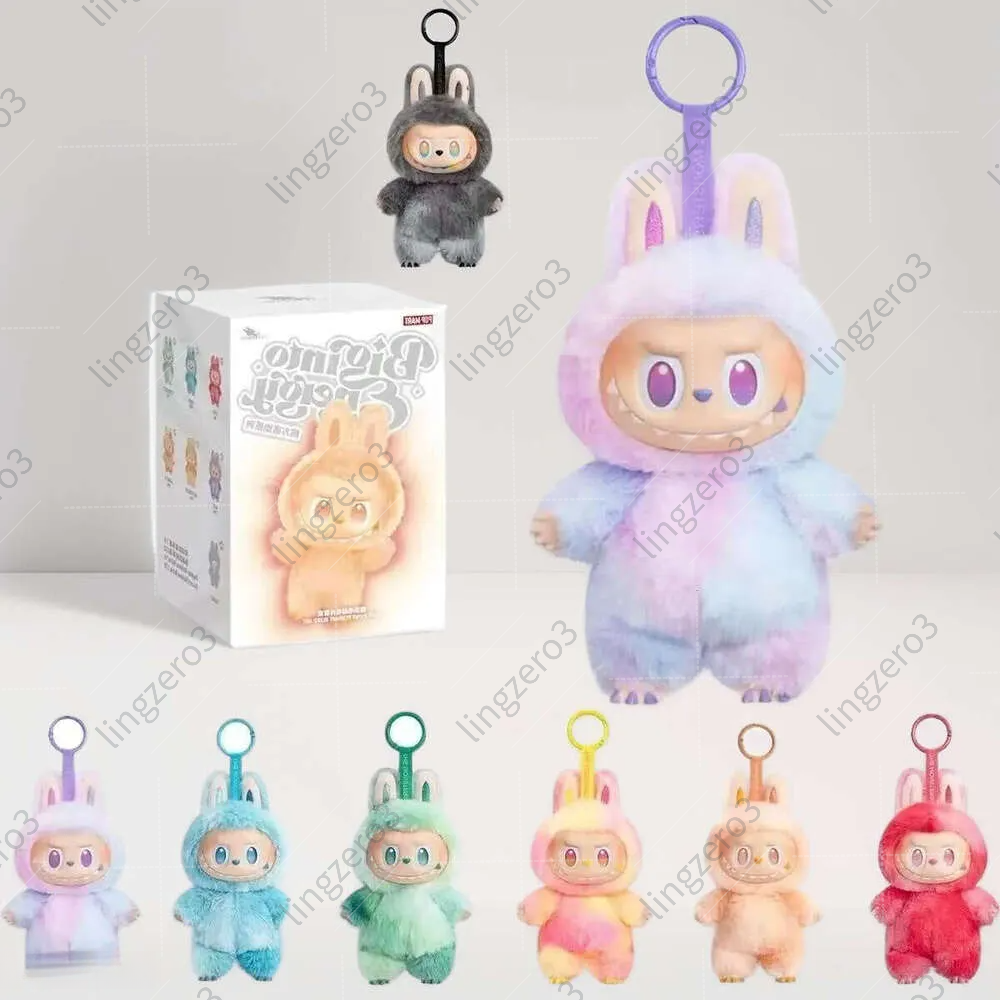 Labubu V1 V2 V3 Doll Vinyl Face Series Blind Box Labu Heartbeat Macaron Plush Pendant Toy Birthday present