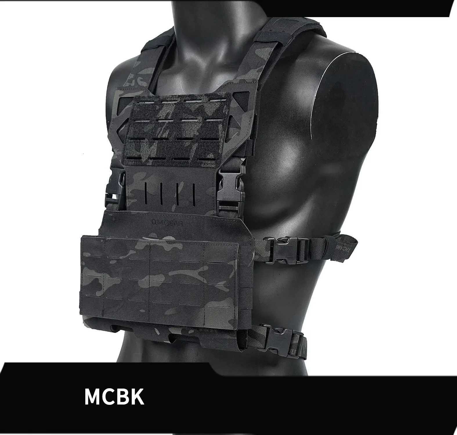 DMGear Chest Rig Tactical Vest for Airsoft Gear Equipment Plate Carrier Hunting Outdoor Paintball Z250728