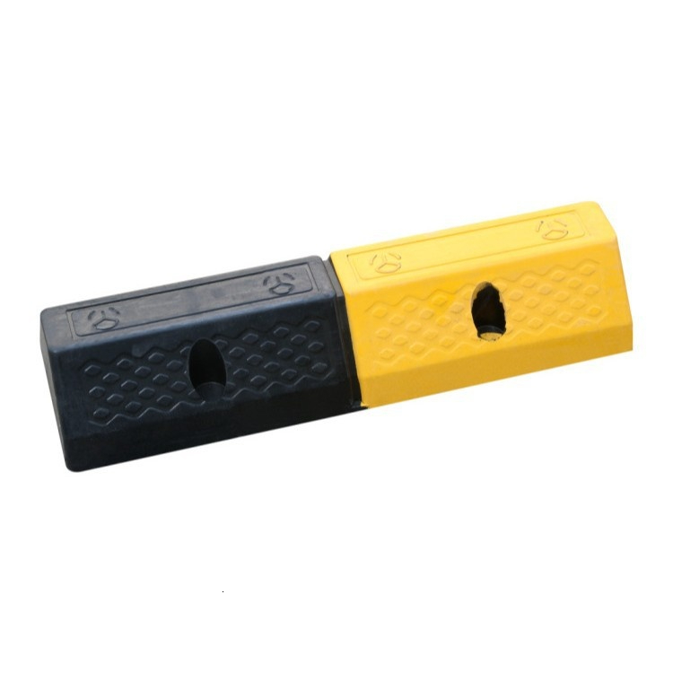 Rubber Car Aligner Stopper Anti-Collision Wheel Protector Precise Parking Easy Installation
