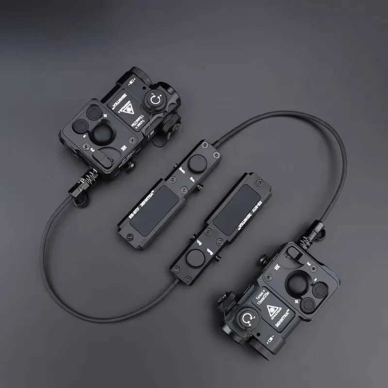 WADSN Nev Zentico Metal PERST-CH Pch Red Green IR Strobe Light Tactical Scout Aiming Indicator Pointer Airsoft Hunting AccessroyXJ250728