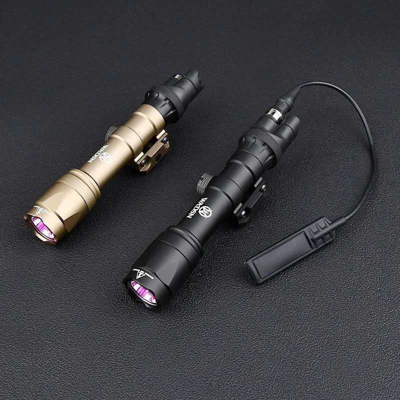 Vadsn Tactical M600 M600C Ir Led Scout Light Instantaneous Pressure Switch Air Gun Weapon Accessory Fit 20mm Picatinny Rail XJ250728