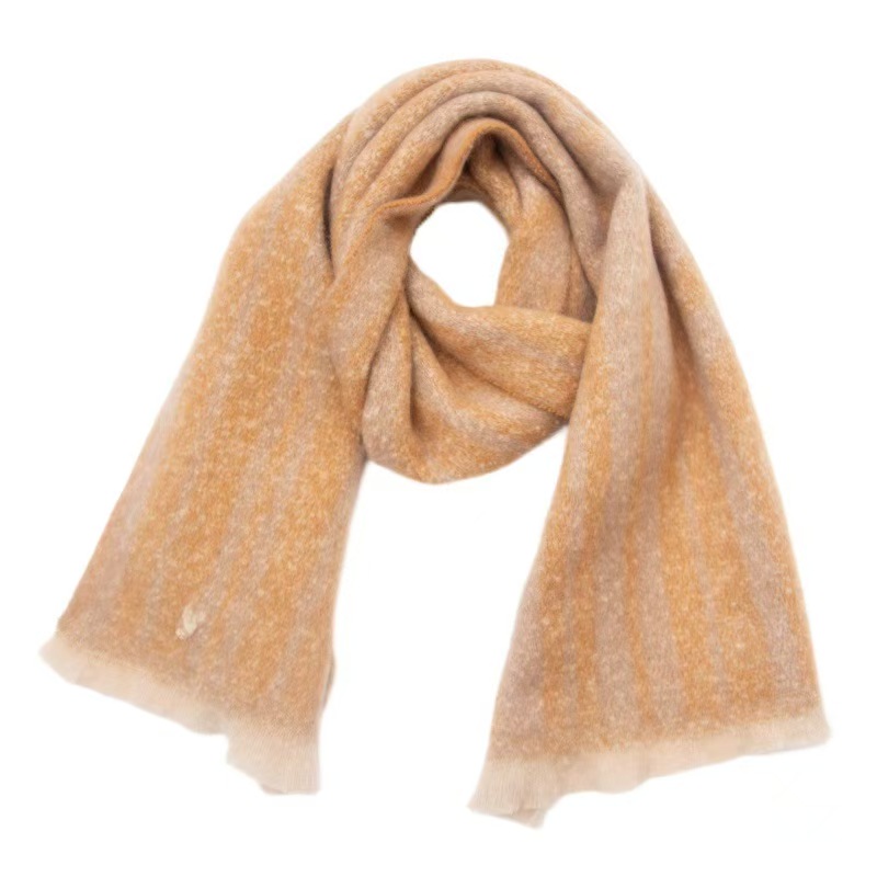 T1337 new style neck scarf European and American autumn and winter circle yarn short beard geometric jacquard scarf shawl