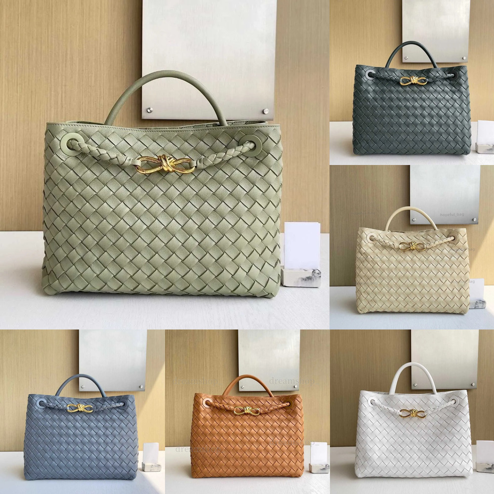 Kimberdy designer bag New Family 2025 Buckle Andiamo Original Leather Bags Top Woven Women Portable Single Shoulder Cross body Official Document Tote 