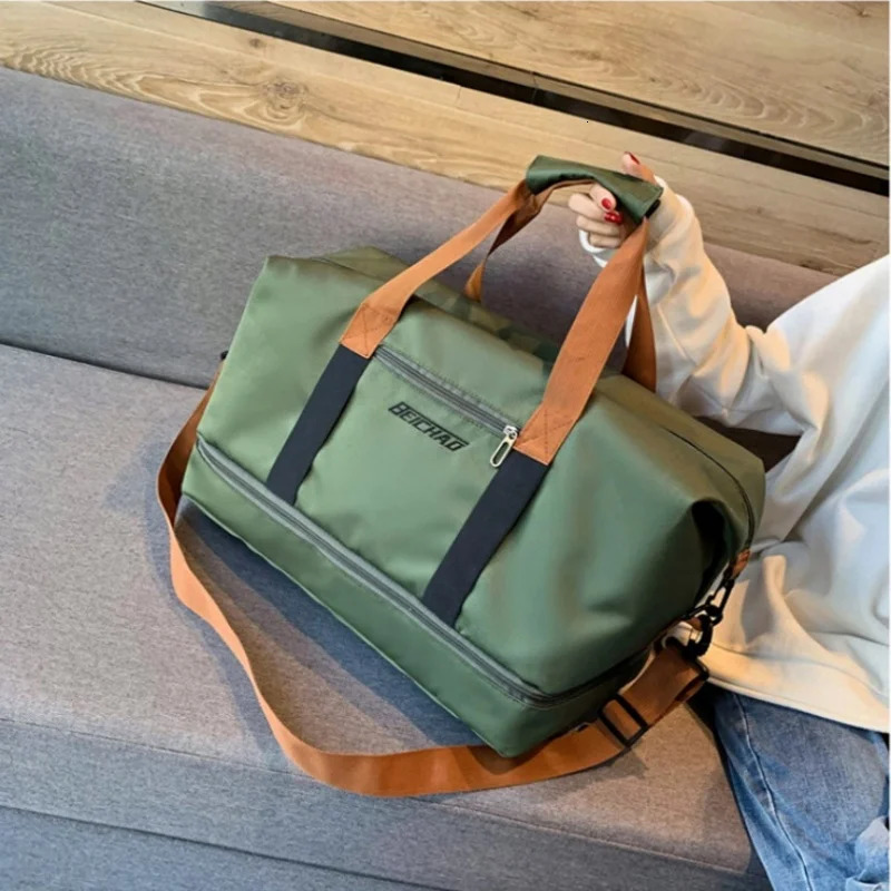 Fitness bag Short distance luggage portable travel bag Shoulder chest bag Handbag Waterproof carry-on weekend bag 250729
